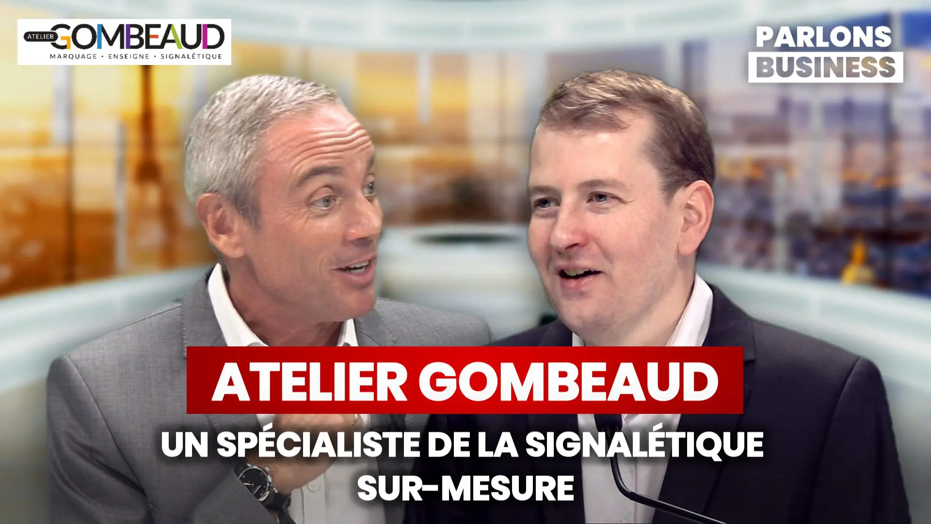 L'Atelier Gombeaud — Signalétique et impression